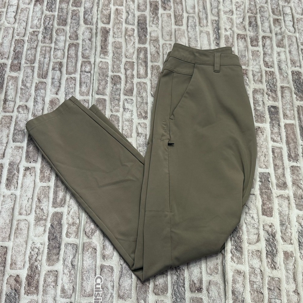 BYLT Everyday Pants 2.0 Slim Fit Mens 33x30 Taupe Premium Basics Stretch